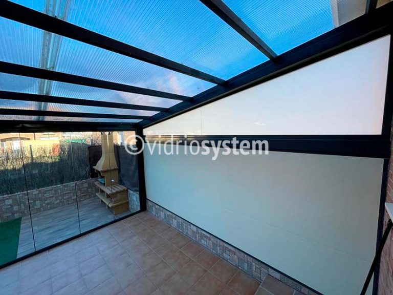 Techo fijo policarbonato