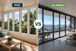 ¿PVC o aluminio_ Qué material es mejor para cerrar tu terraza